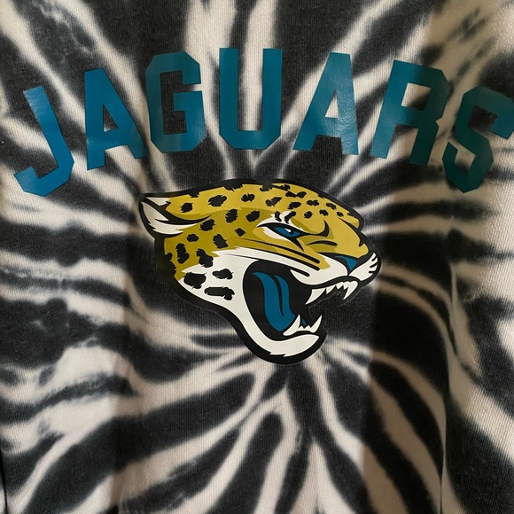 Tommy Hilfiger NFL Jaguars Tie Dye Sweatshirt XL - Picture 2 of 11